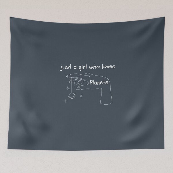 Item preview, Hanging Planets - Just A Girl Who Loves Planets  designed and sold by yourcherryguy.