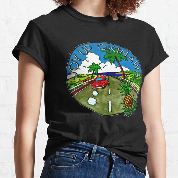 Joy Up Okinawa Japan 1980's themed Tropical Classic T-Shirt