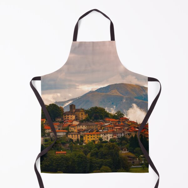 Item preview, Alpine Village Breno with Mountain View designed and sold by Mats Silvan.