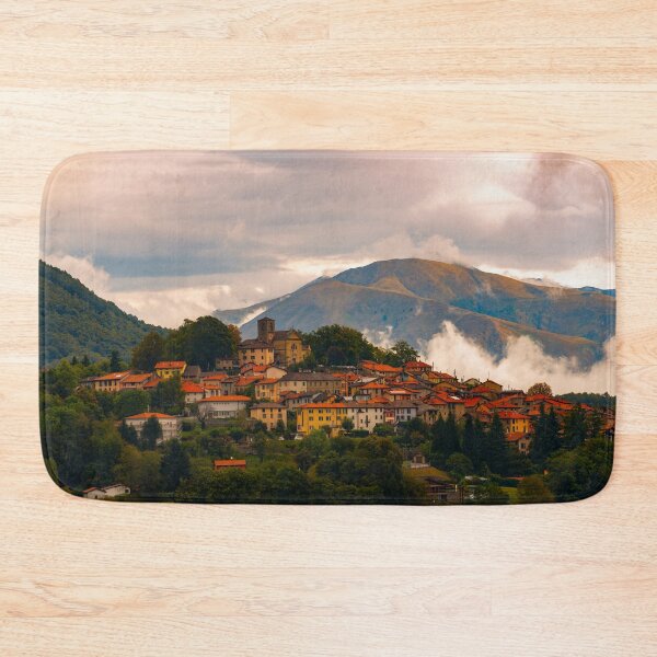 Item preview, Alpine Village Breno with Mountain View designed and sold by Mats Silvan.
