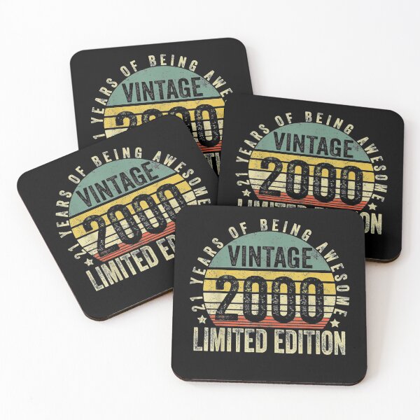 Artikelvorschau, 21 Jahre Vintage 2000 Limited Edition 21. Geburtstag entworfen und verkauft von MiloszshiZse.