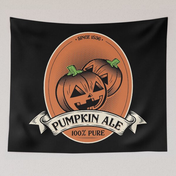 Item preview, halloween scary pumpkin head, Pumpkin Ale Drunk designed and sold by retrippy.