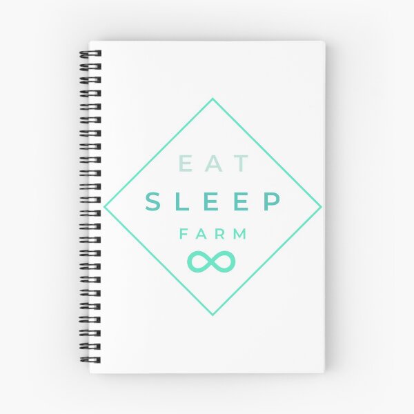 Item preview, Eat Sleep Farm Repeat designed and sold by MYNTLYF.