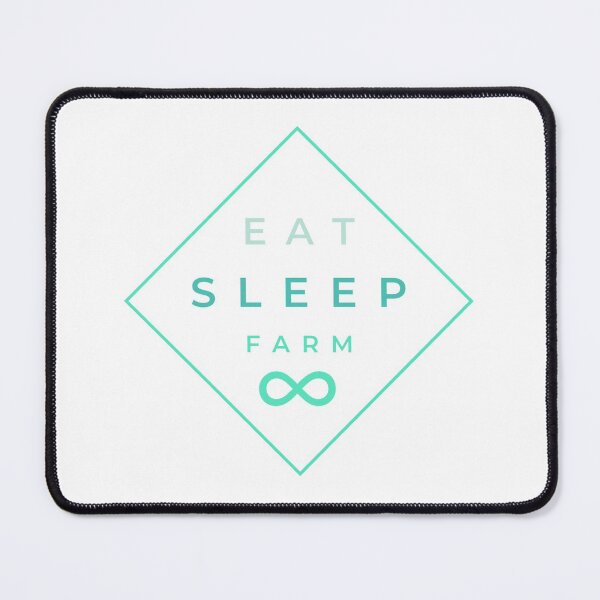 Item preview, Eat Sleep Farm Repeat designed and sold by MYNTLYF.