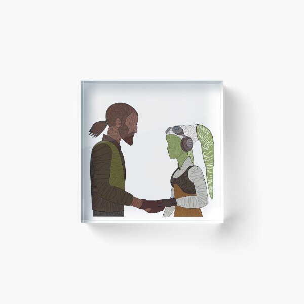 Item preview, Kanan and Hera designed and sold by HeyItsArtsy.