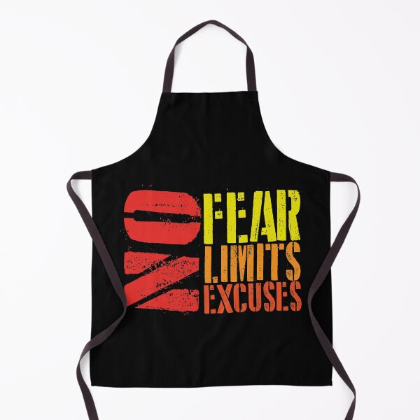 Item preview, no fear no limits no excuses designed and sold by HodnArt.