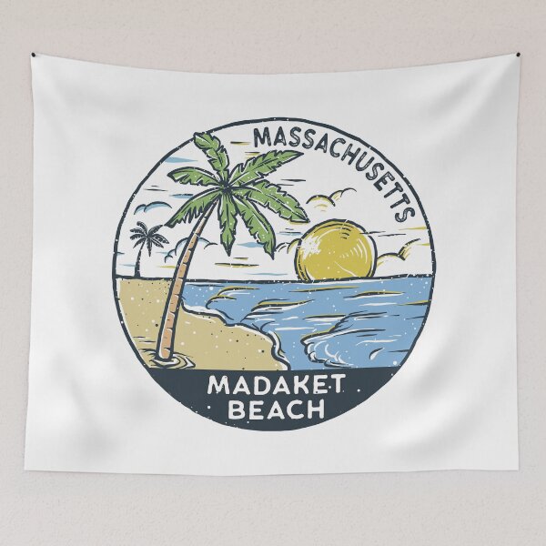 Item preview, Madaket Beach Massachusetts Vintage designed and sold by KrisSidDesigns.