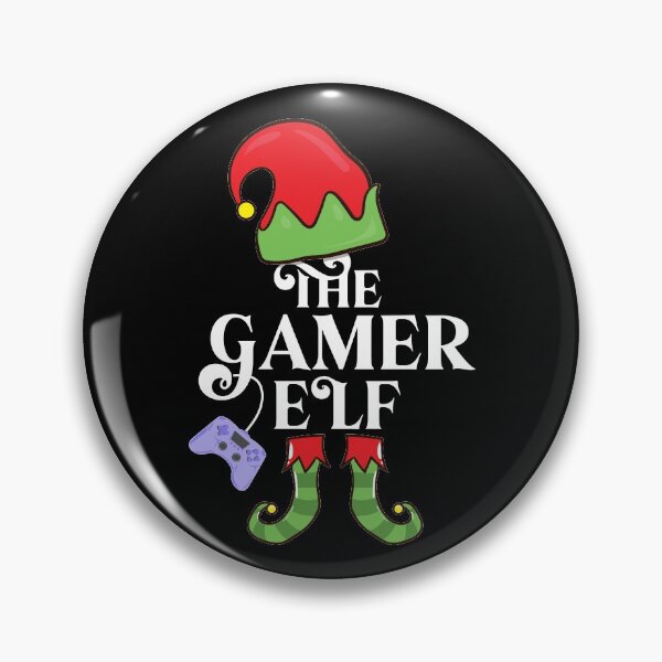 Item preview, Gamer Elf Christmas funny matching group pajama video Games designed and sold by Artsy Apparels.