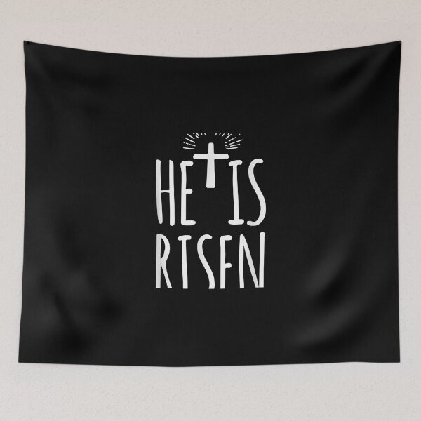 Item preview, He Is Risen For Men Women Christian Happy Easter designed and sold by Chanielshian.