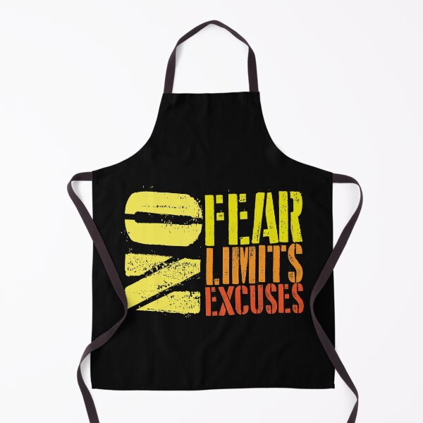 Item preview, no fear no limits no excuses designed and sold by HodnArt.