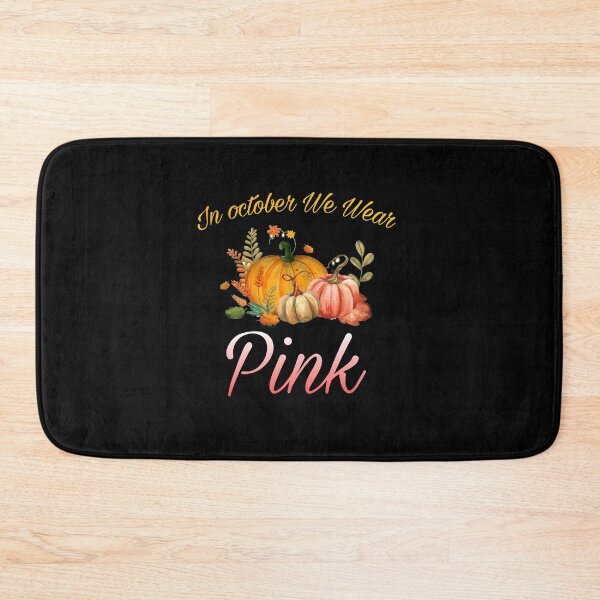 Item preview, In october We Wear Pink Breast Cancer Awareness Pumpkin  designed and sold by Nedskr.