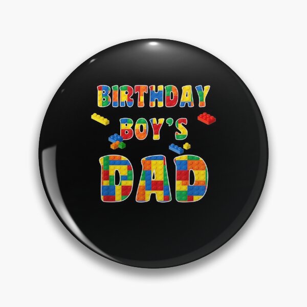 Item preview, Building Block Dad Of Birthday Boy designed and sold by MiloszshiZse.