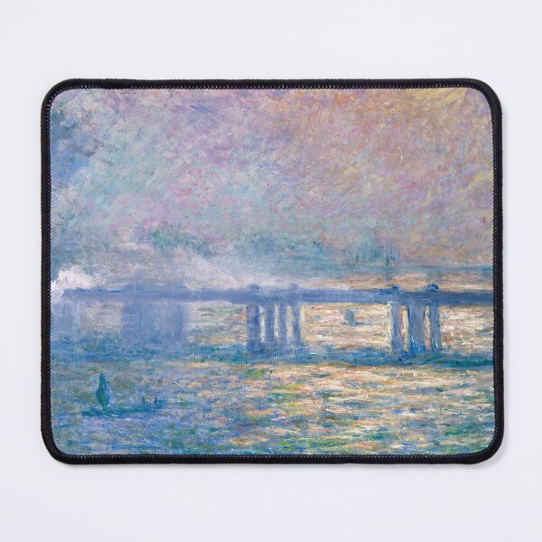 Item preview, Impressionist Art Charing Cross Bridge (1903) by Claude Monet designed and sold by Designedbysm.