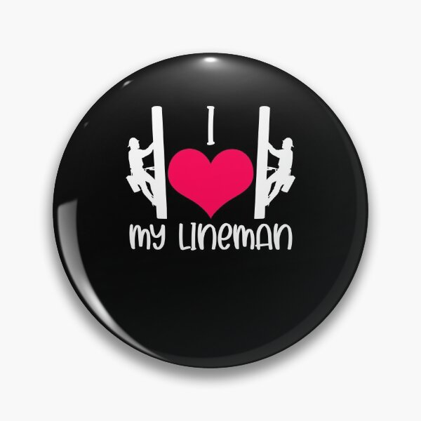 Item preview, I Love My Lineman Wire Installer Electrician Electrical designed and sold by Nessshirts.