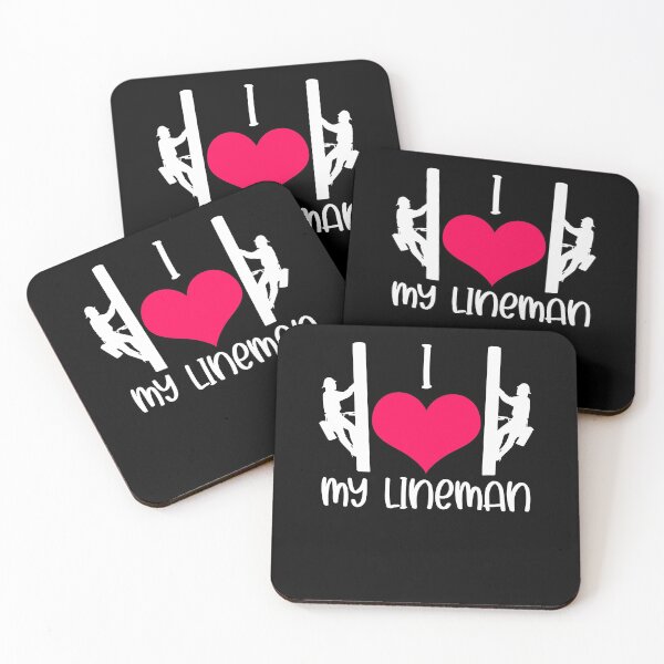 Item preview, I Love My Lineman Wire Installer Electrician Electrical designed and sold by Nessshirts.