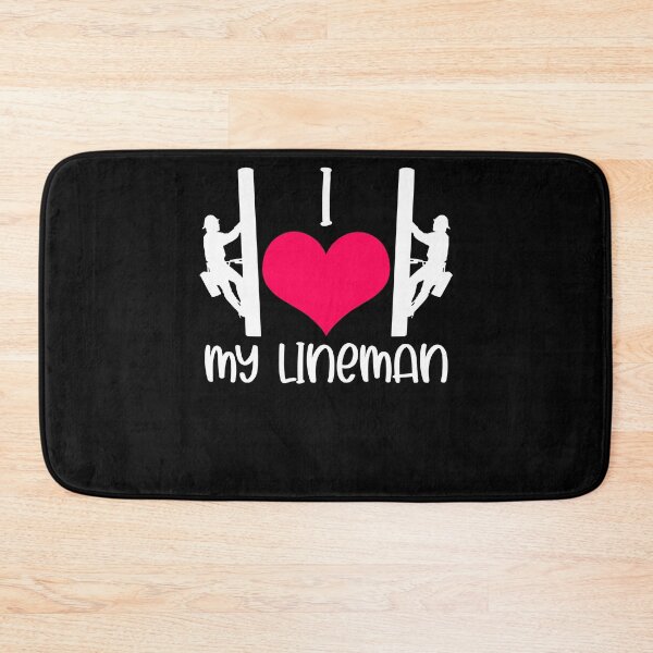 Item preview, I Love My Lineman Wire Installer Electrician Electrical designed and sold by Nessshirts.