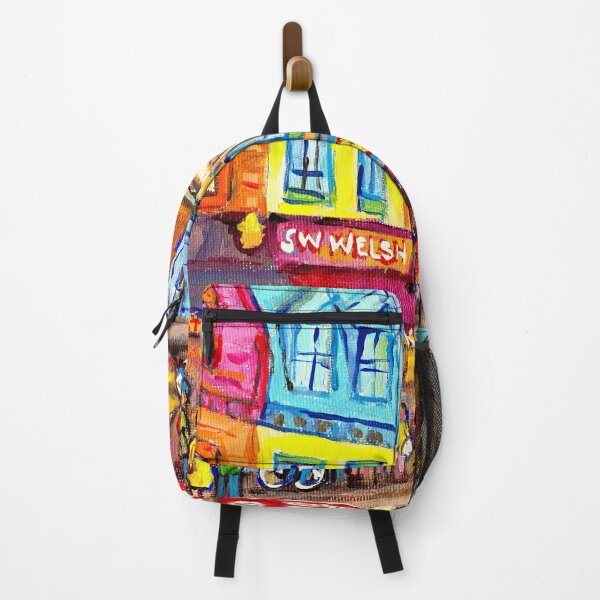 Item preview, SCHWARTZ'S HEBREW DELI TO WARSAW'S MONTREAL SUMMER STREET SCENE designed and sold by Carole Spandau.