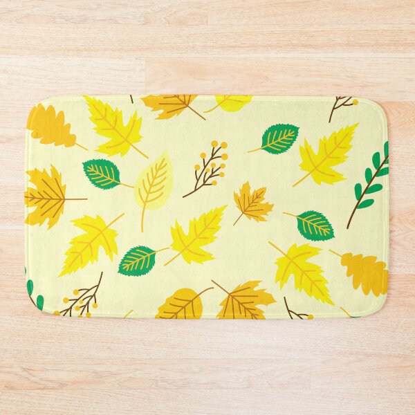 Item preview, Vibrant Bright Colorful Autumn Maple Leaves Pattern designed and sold by risingrocket.