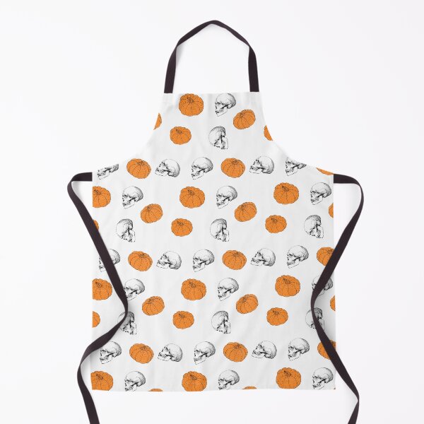 Item preview, Halloween Skull & pumpkin Pattern designed and sold by NocheStudio.