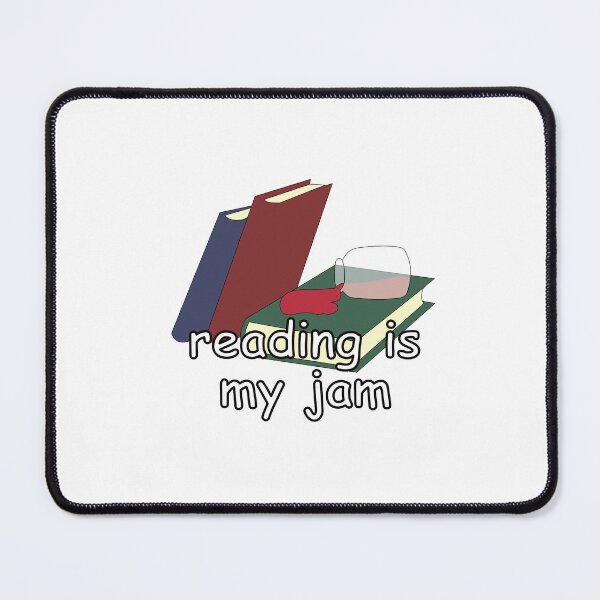 Item preview, Reading is My Jam designed and sold by Horkrux.