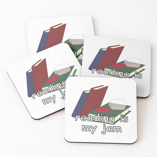 Item preview, Reading is My Jam designed and sold by Horkrux.