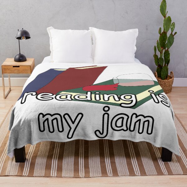 Item preview, Reading is My Jam designed and sold by Horkrux.