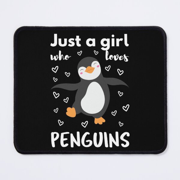 Item preview, Just A Girl Who Loves Penguins II designed and sold by Lemon Pepper.