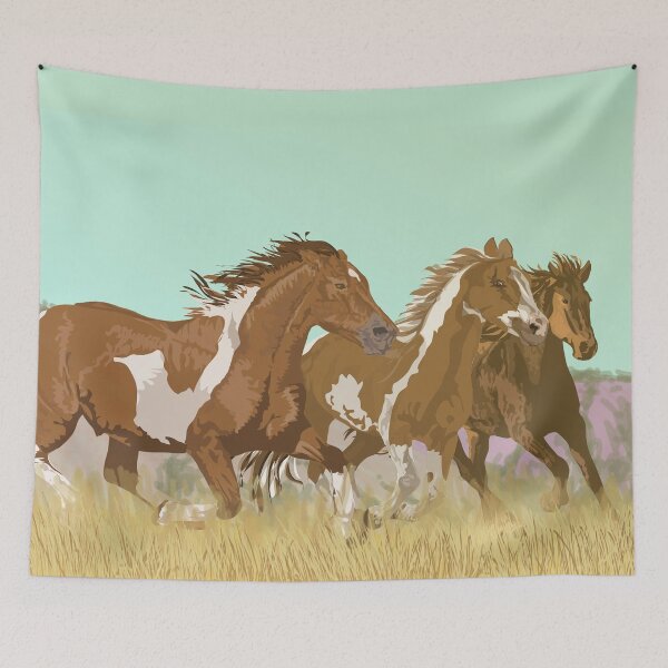 Item preview, Three Mustangs designed and sold by ginkodragon.