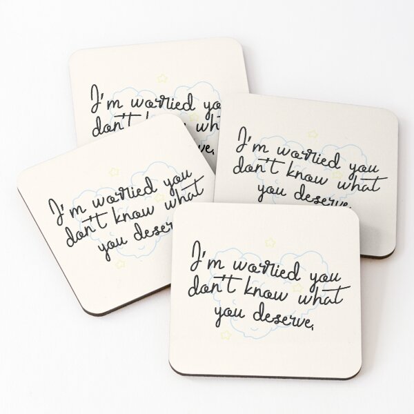 Item preview, I'm worried you don't know what you deserve. designed and sold by Pinu92.