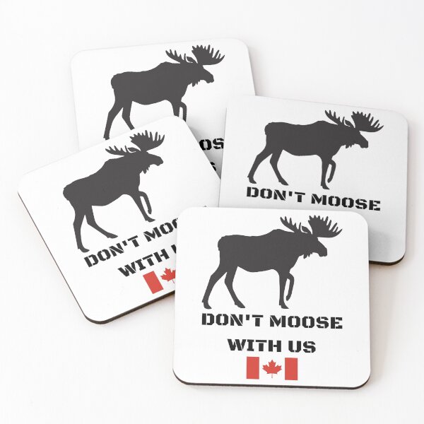Item preview, Don't Moose With Us designed and sold by CanadianTeesEh.