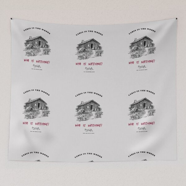 Item preview, Cabin in the Woods: Who is Watching? designed and sold by Alchemytshirts.