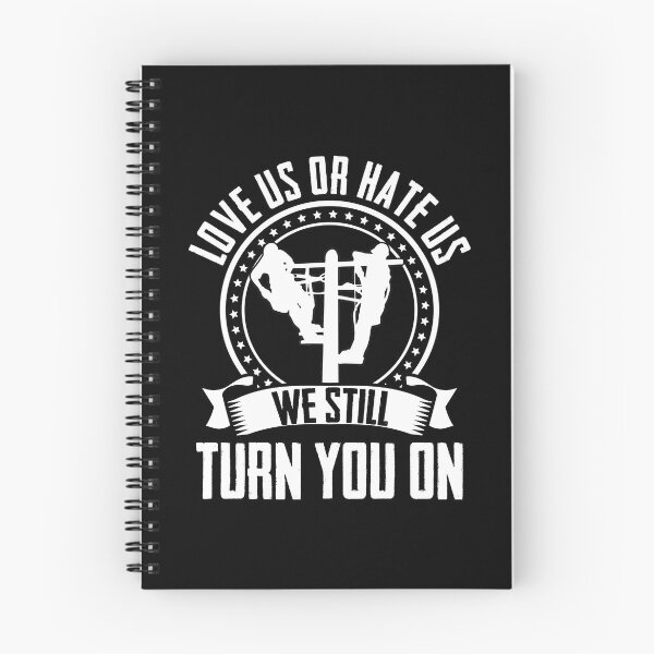 Item preview, Love Us or Hate Us We Still Turn You On Electricity designed and sold by Nessshirts.