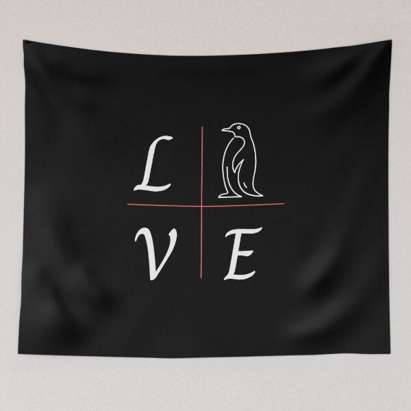 Item preview, Cute Penguin Love  designed and sold by yourcherryguy.