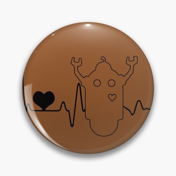 Item preview, Robot Heartbeat Design for Robotics Enthusiasts designed and sold by Red-ElYoubi.