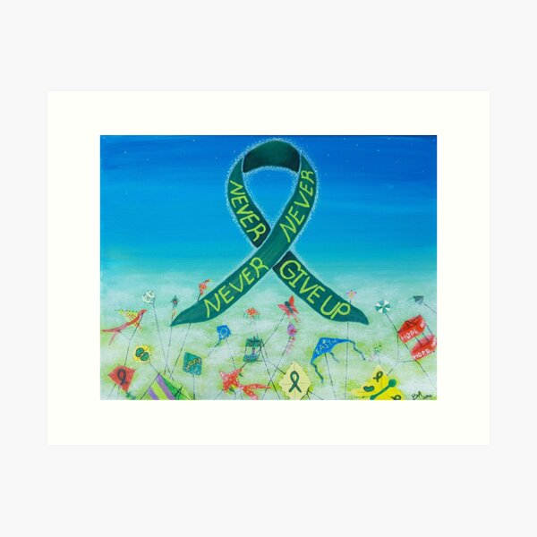 Kidney Disease Awareness Art Print