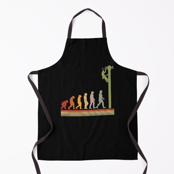 Item preview, Evolution Of Lineman Electrician Electricity Lineworker designed and sold by Nessshirts.