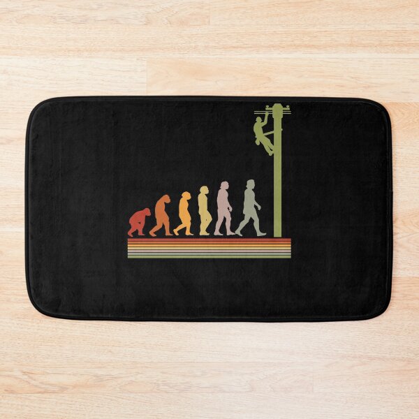 Item preview, Evolution Of Lineman Electrician Electricity Lineworker designed and sold by Nessshirts.