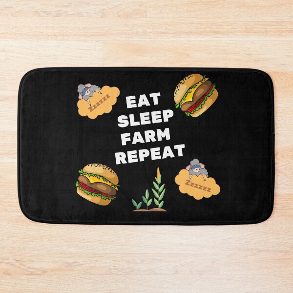 Item preview, Eat Sleep Farm Repeat designed and sold by MYNTLYF.