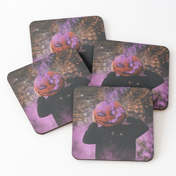 Item preview, PURPLE SMOKE PUMKIN HEAD HALLOWEEN  designed and sold by Estroic.