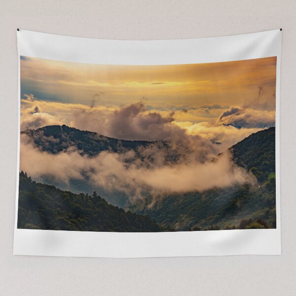 Item preview, Beautiful Landscape with Storm Clouds and Sunlight over Swiss Mountain designed and sold by Mats Silvan.