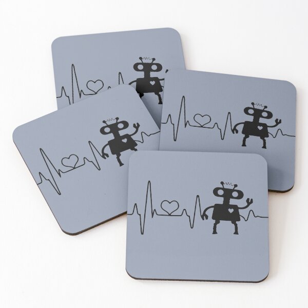 Item preview, Robot Heartbeat Design for Robotics Enthusiasts designed and sold by Red-ElYoubi.