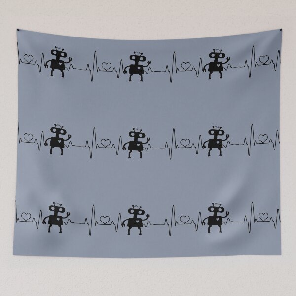 Item preview, Robot Heartbeat Design for Robotics Enthusiasts designed and sold by Red-ElYoubi.