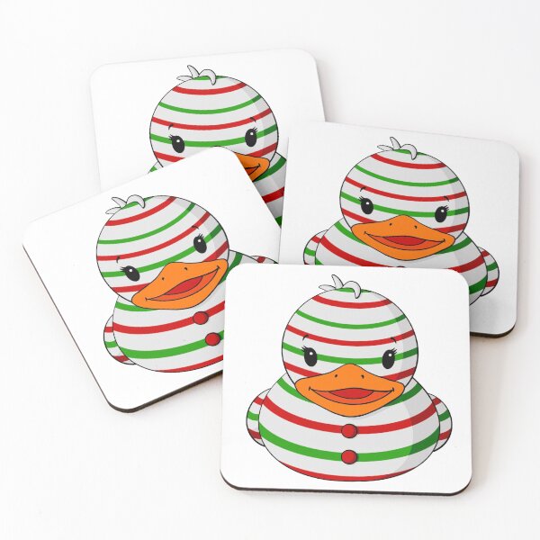 Item preview, Peppermint Rubber Duck designed and sold by Alisha Ober Designs.