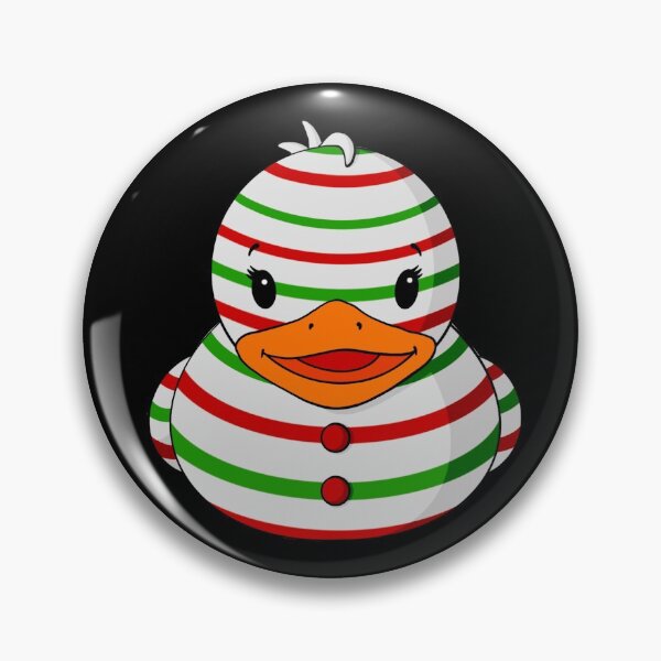 Item preview, Peppermint Rubber Duck designed and sold by Alisha Ober Designs.