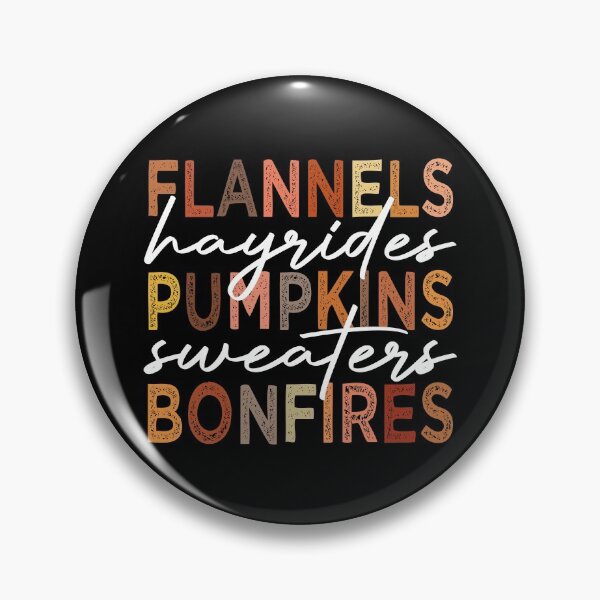 Item preview, Flannels Hayrides Pumpkins Vintage Sweaters Bonfires Autumn designed and sold by hypertee-design.