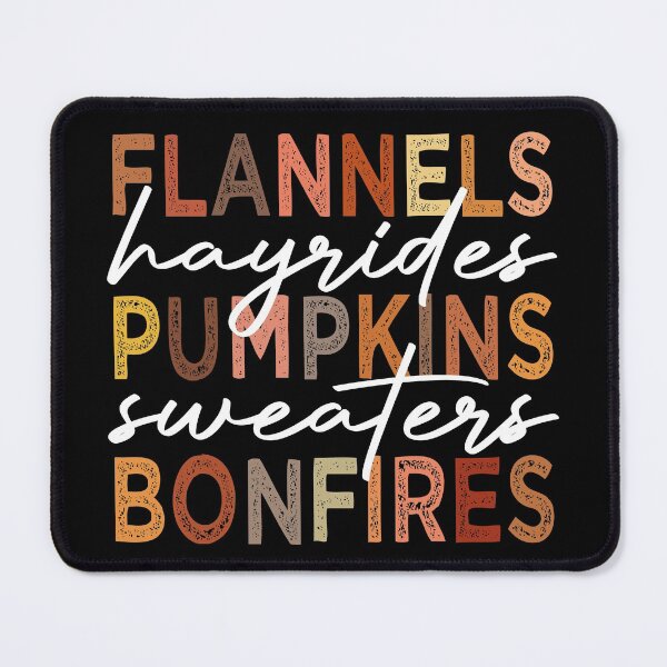 Item preview, Flannels Hayrides Pumpkins Vintage Sweaters Bonfires Autumn designed and sold by hypertee-design.