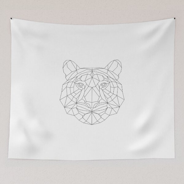 Item preview, Geometric Tiger designed and sold by Sod0ku.