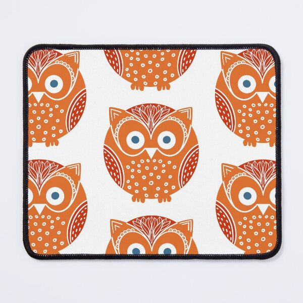 Item preview, Funny orange Hoot Owl designed and sold by creativinchi.