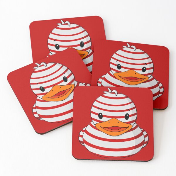 Item preview, Peppermint Rubber Duck designed and sold by Alisha Ober Designs.
