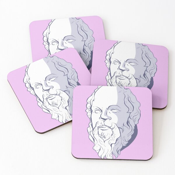 Item preview, Socrates Greek Philosophy - Hand drawn designed and sold by Klotho-Fashion.
